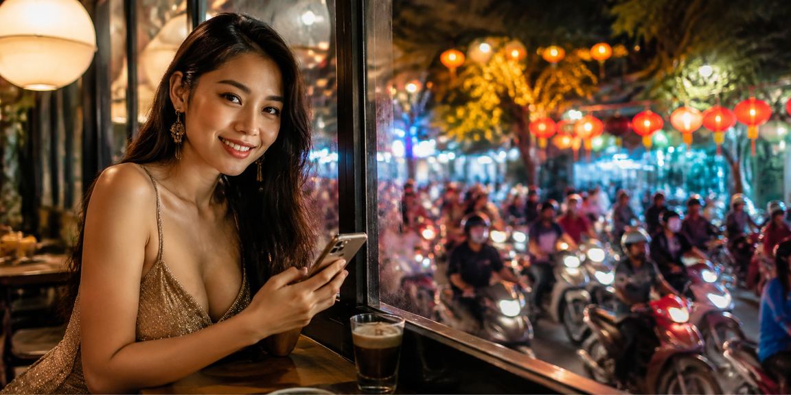 Người dùng truy cập casino trên điện thoại di động tại Hà Nội