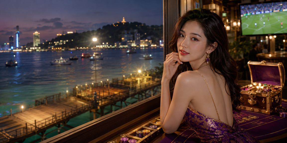 Người chơi thưởng thức baccarat tại quán cà phê ven biển Vũng Tàu